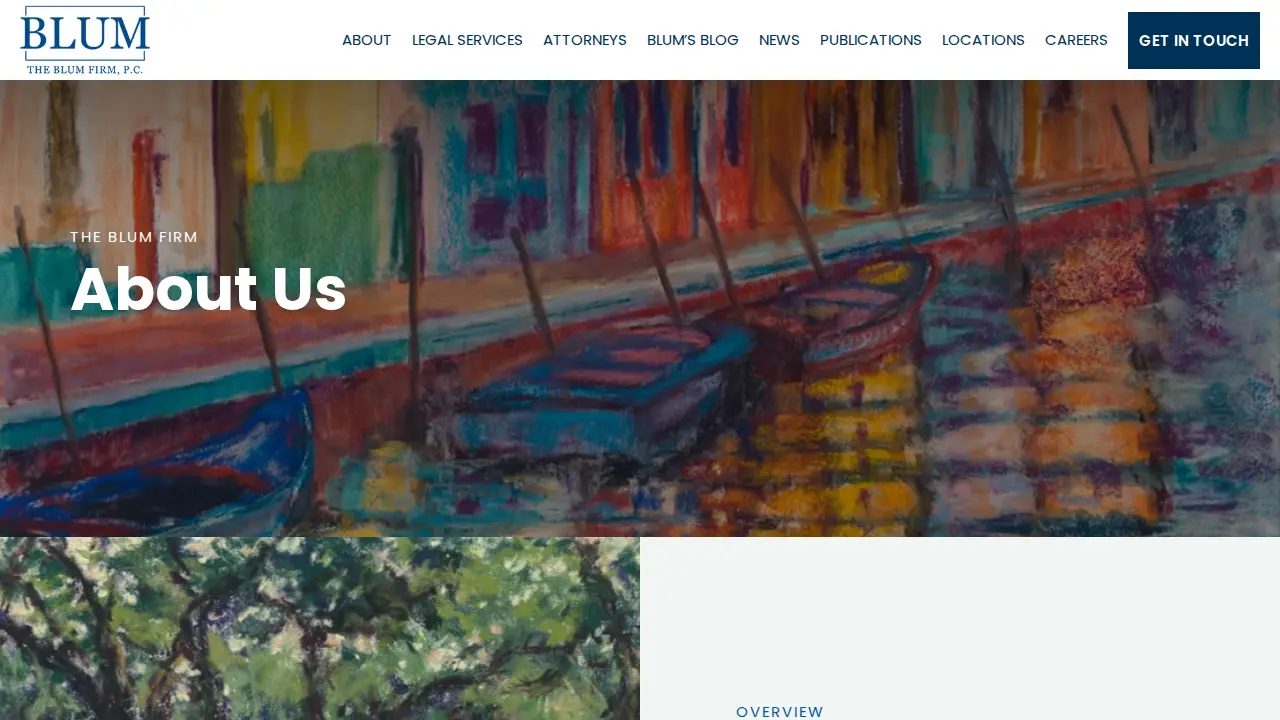 The Blum Firm, PC page