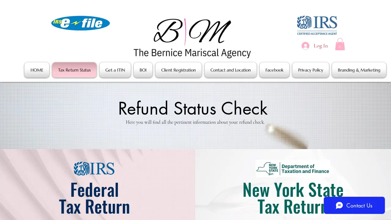 The Bernice Mariscal Agency ( The BM Agency) page