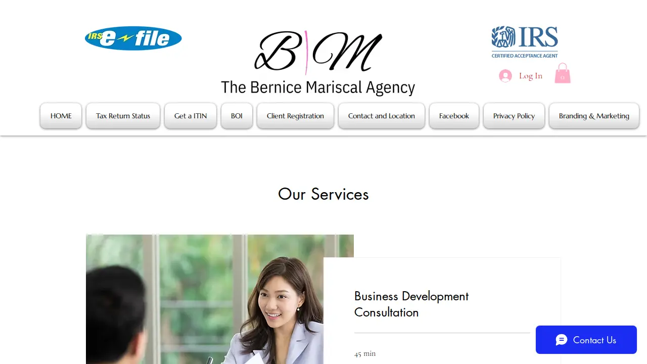 The Bernice Mariscal Agency ( The BM Agency) page