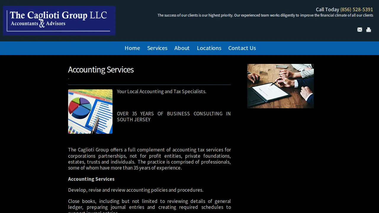 The Caglioti Group, LLC page