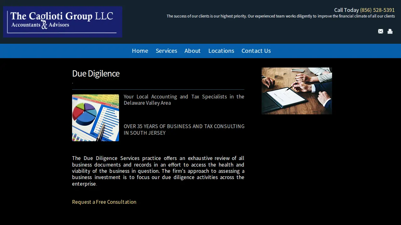 The Caglioti Group, LLC page