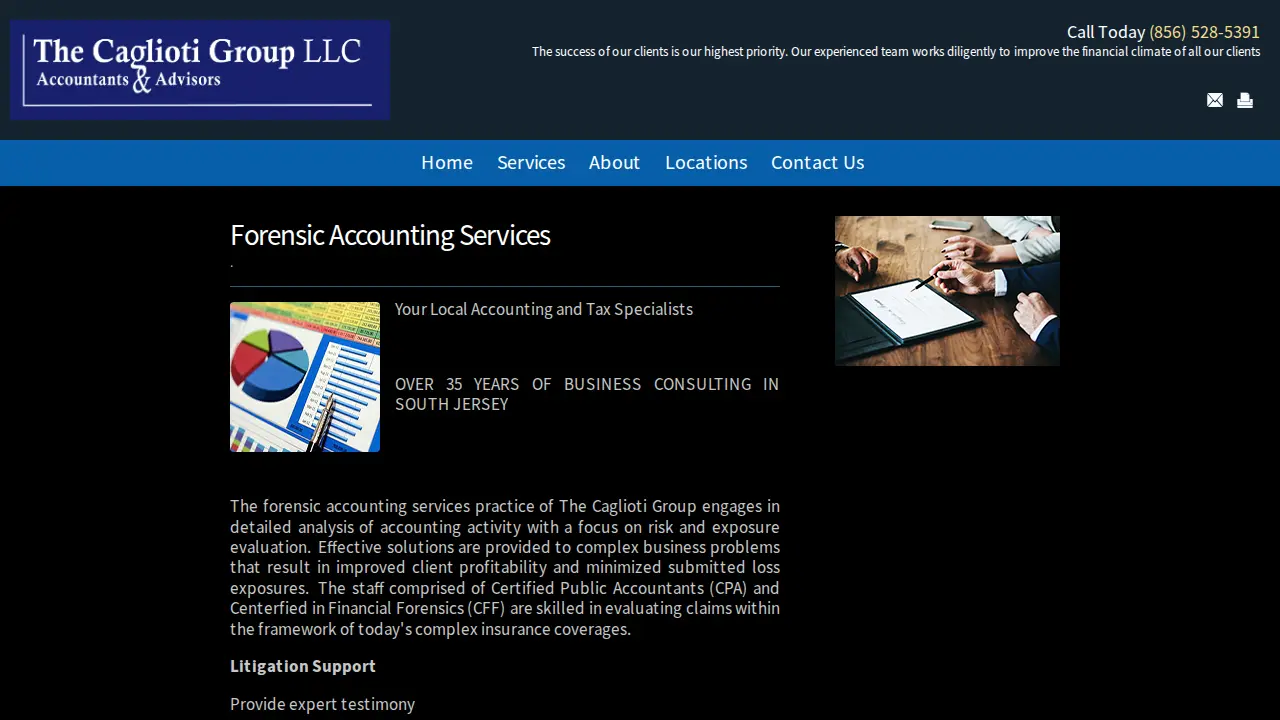 The Caglioti Group, LLC page