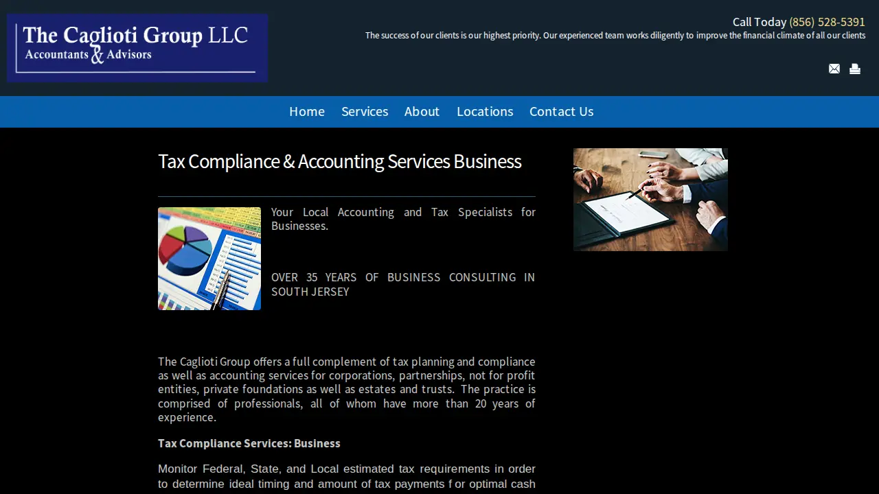 The Caglioti Group, LLC page