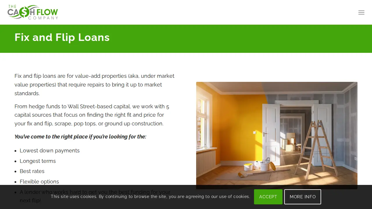 The Cash Flow Company page