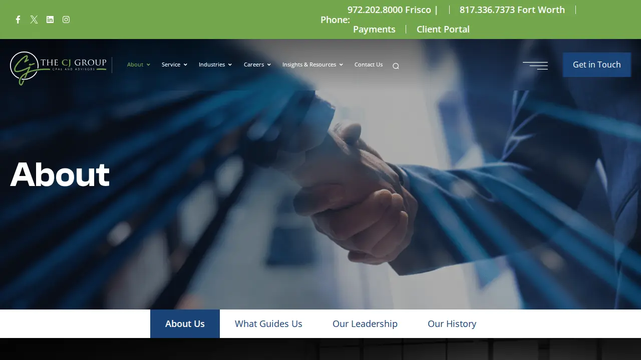 The CJ Group (formerly Gandy, Calverley & Co) page