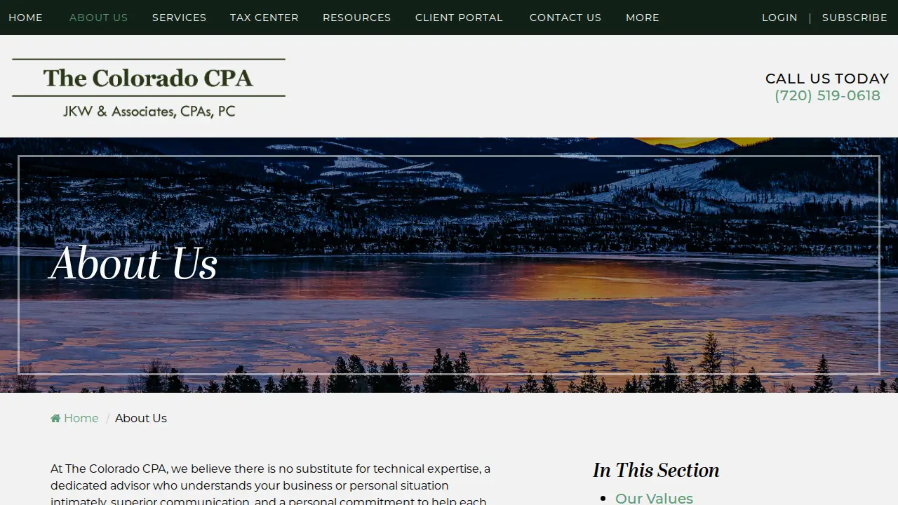 The Colorado CPA page
