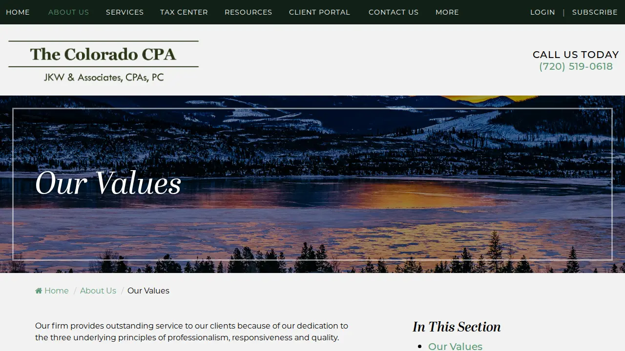 The Colorado CPA page