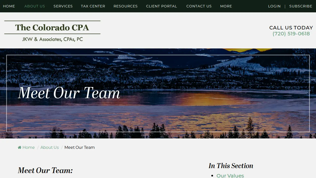 The Colorado CPA page