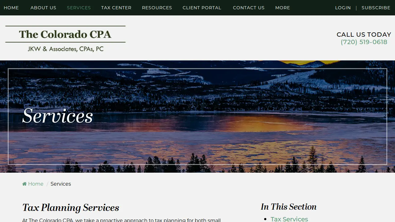 The Colorado CPA page