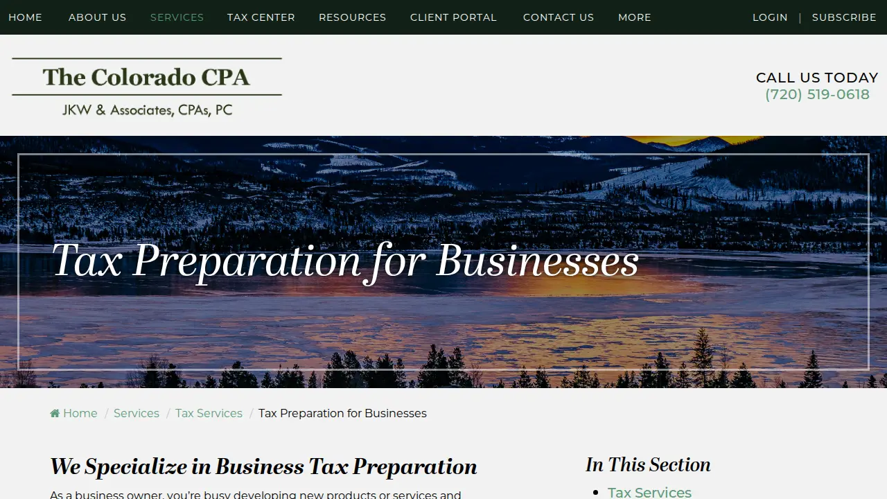 The Colorado CPA page