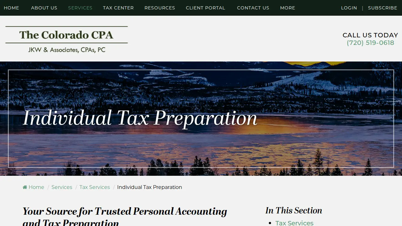 The Colorado CPA page