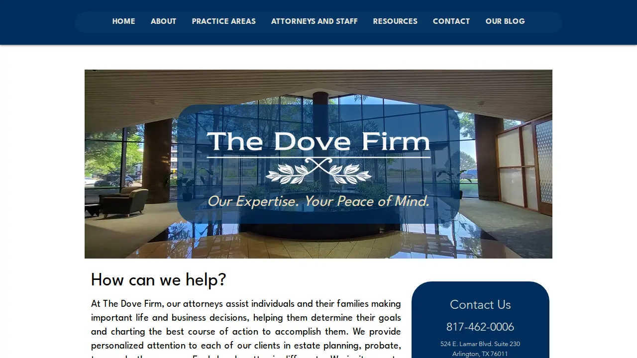 Dove Firm Mansfield