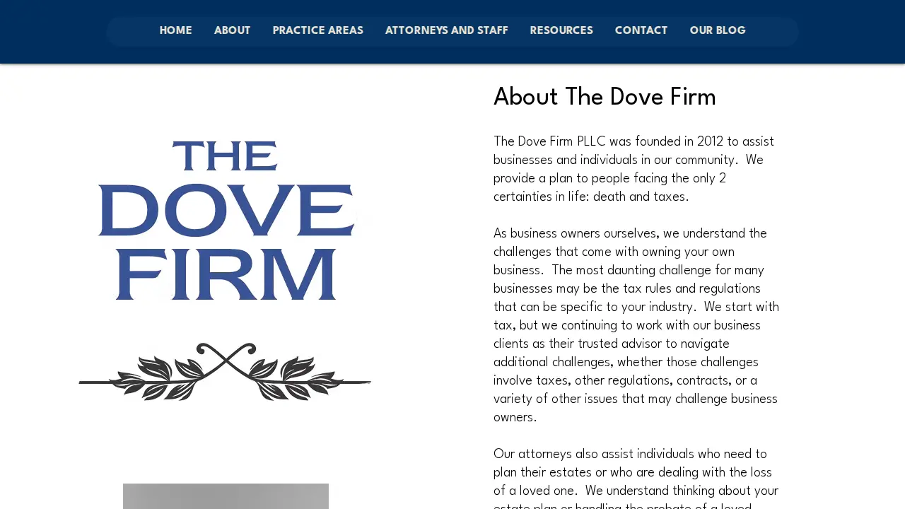 Dove Firm Mansfield page