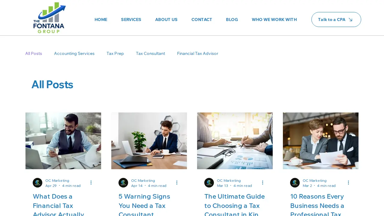 The Fontana Group page