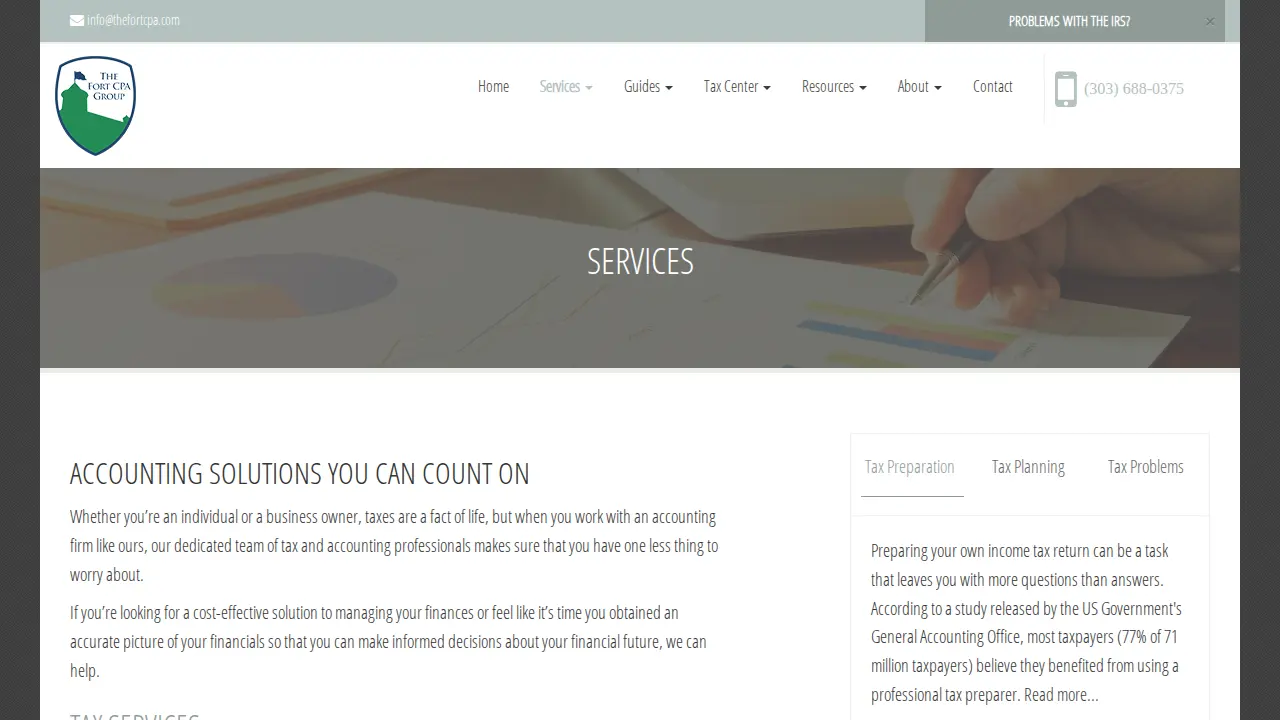 The Fort CPA Group page