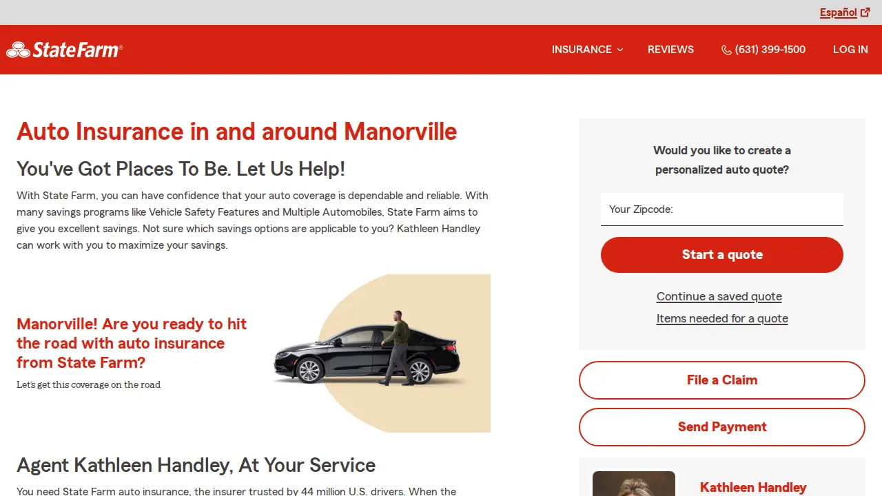 Kathleen Handley - State Farm Insurance Agent page