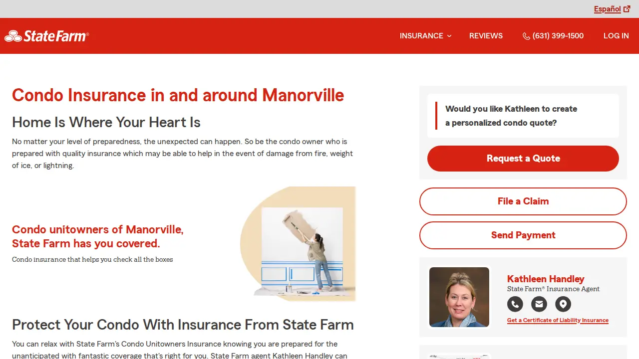 Kathleen Handley - State Farm Insurance Agent page