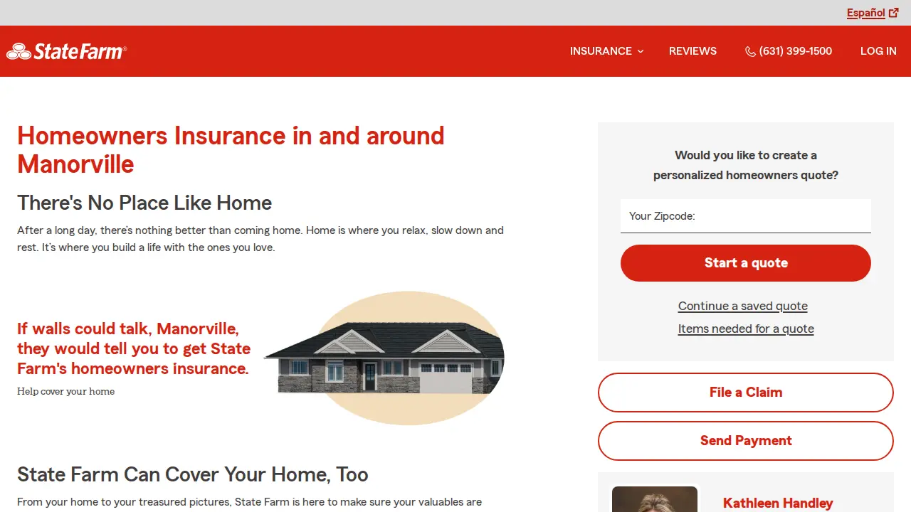 Kathleen Handley - State Farm Insurance Agent page