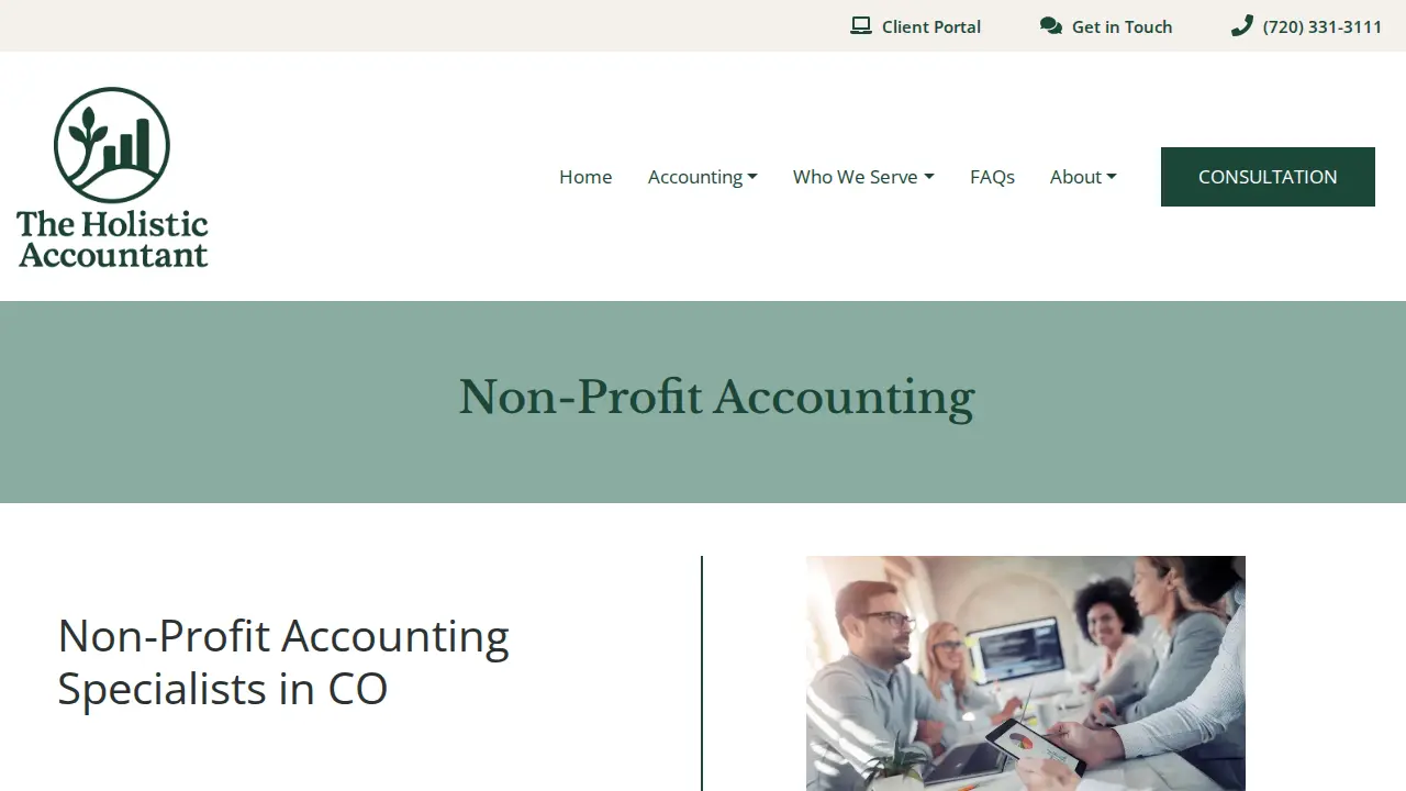 The Holistic Accountant page