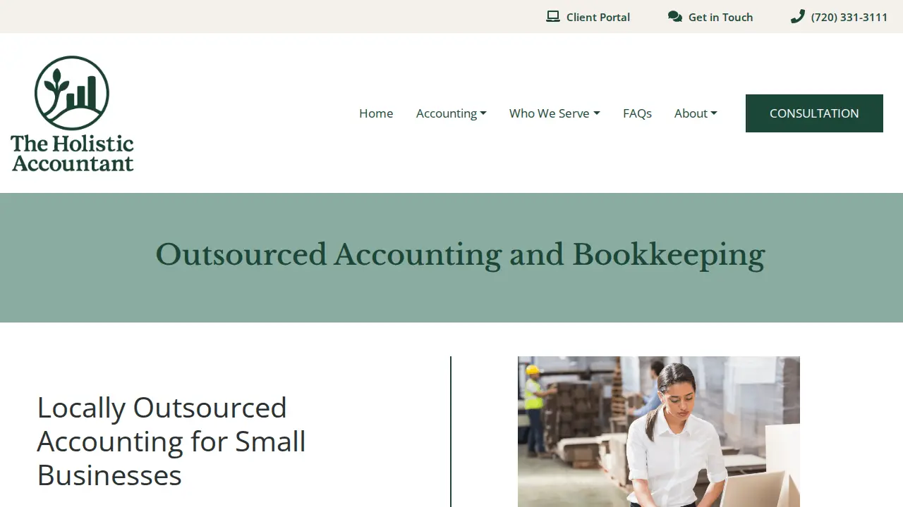 The Holistic Accountant page