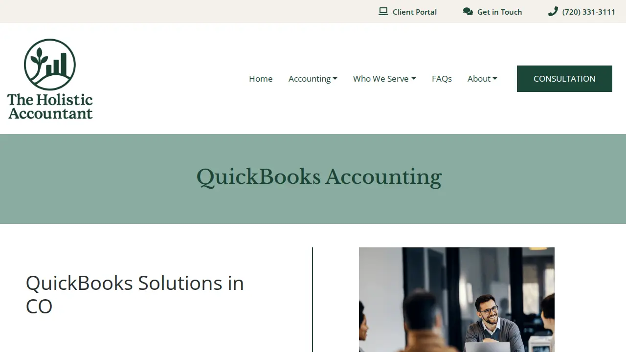 The Holistic Accountant page