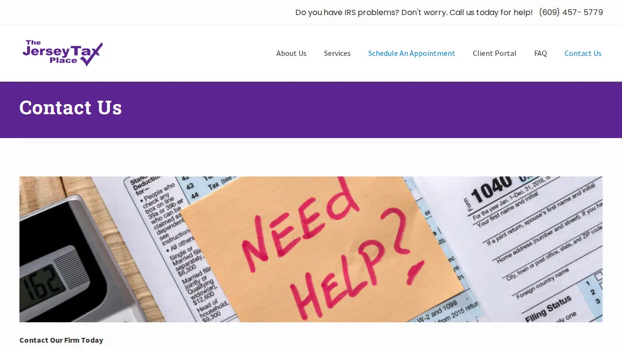 The Jersey Tax Place, LLC page