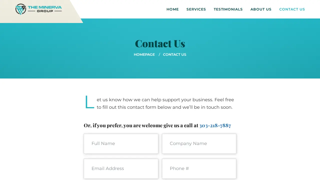 Minerva Group page