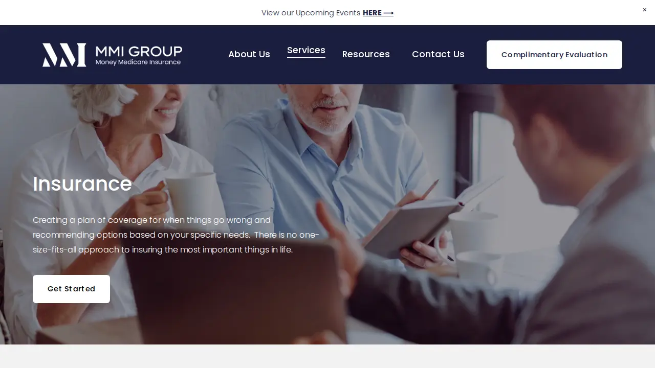 The MMI Group page