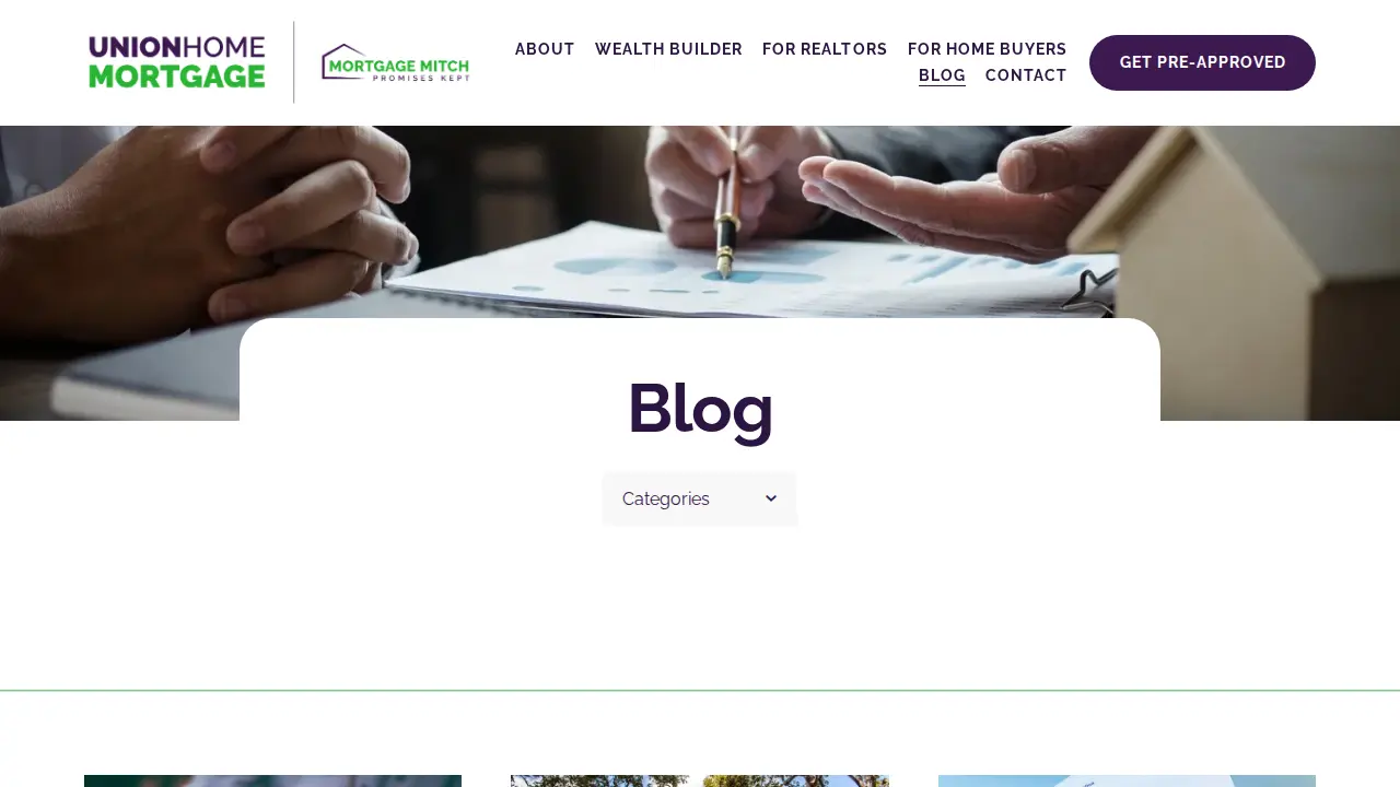 Mitchell Severance - Union Home Mortgage page