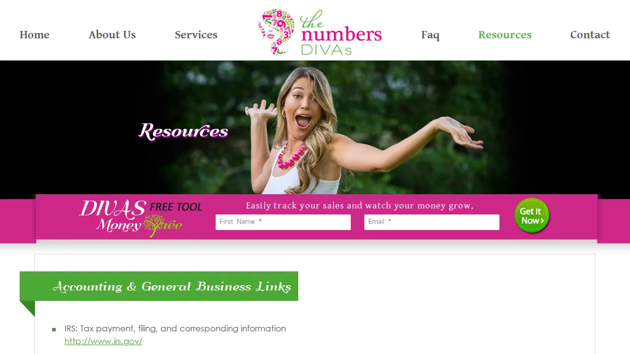 The Numbers Divas, LLC page