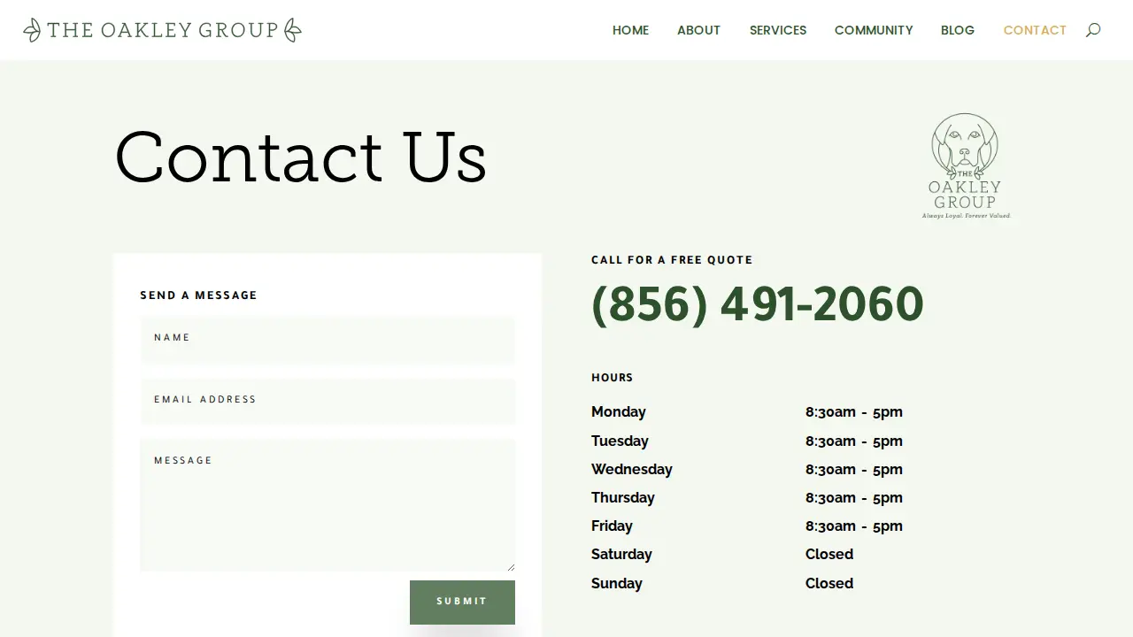 The Oakley Group, LLC page