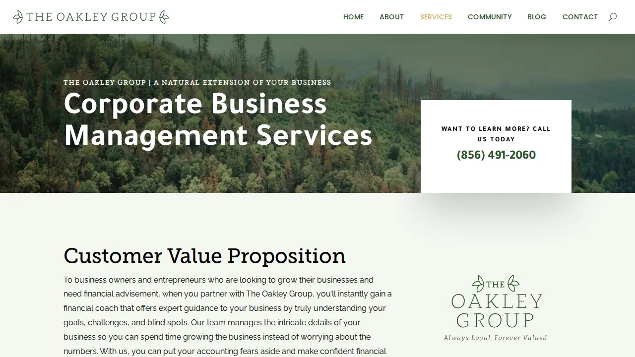 The Oakley Group, LLC page