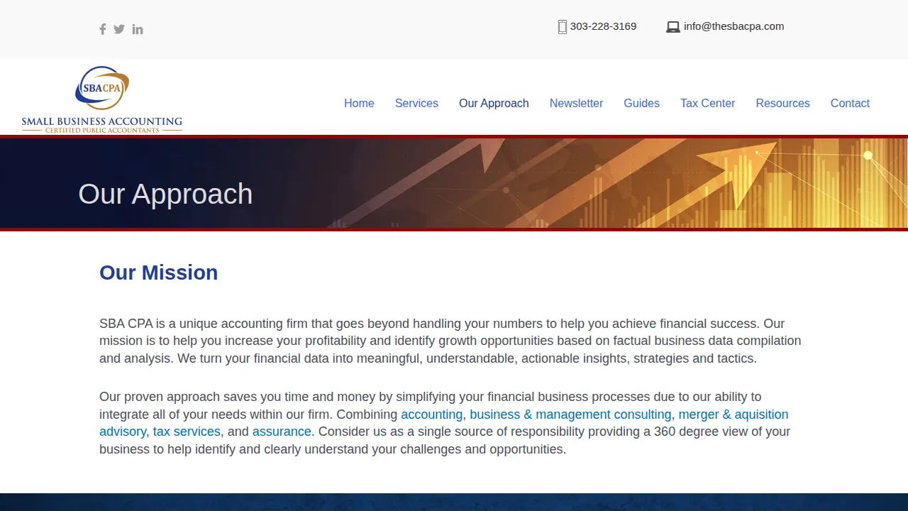 SBA CPA page