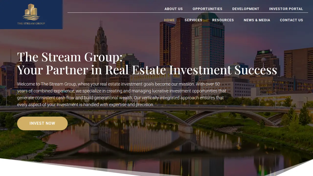 The Stream Group website