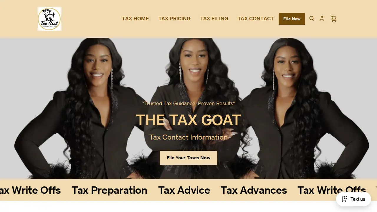 The Tax Goat LLC page