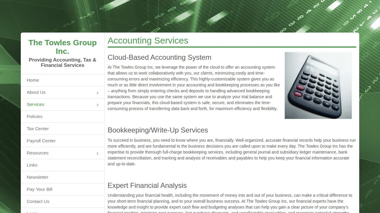 The Towles Group, Inc. page