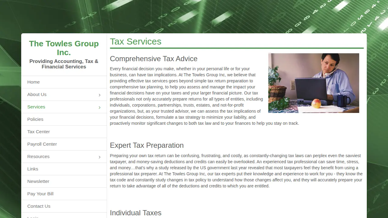 The Towles Group, Inc. page