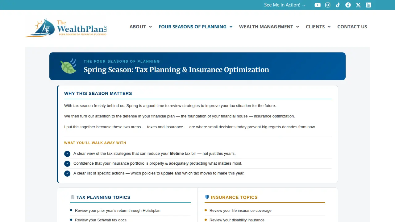 The WealthPlan LLC page