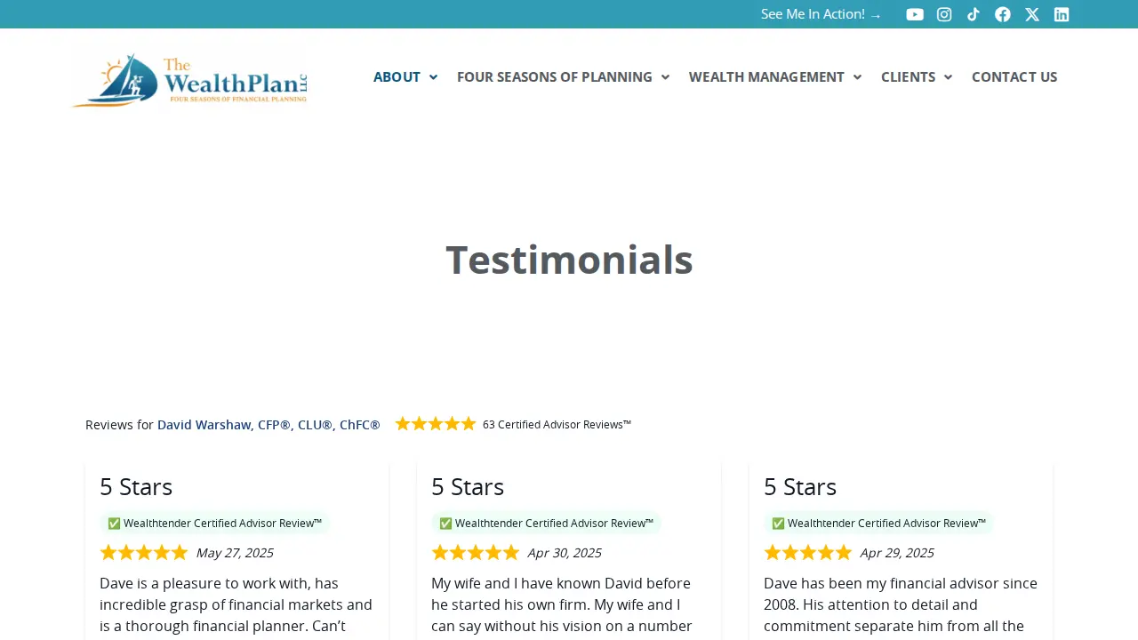 The WealthPlan LLC page