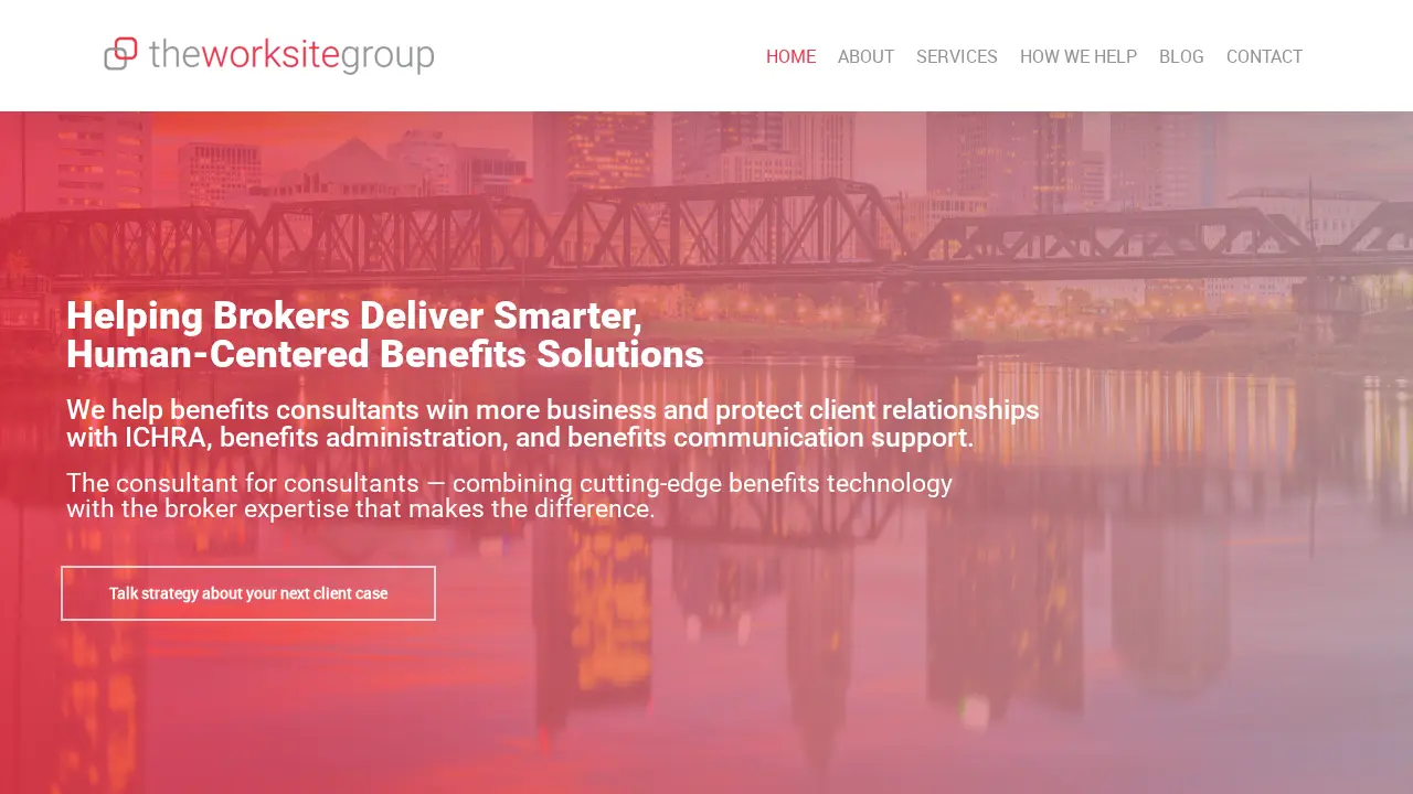 The Worksite Group website