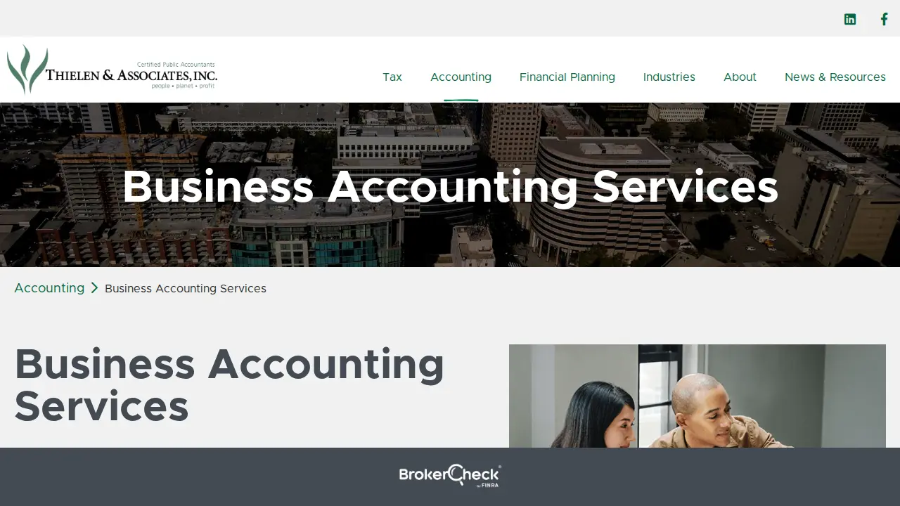 Thielen & Associates page