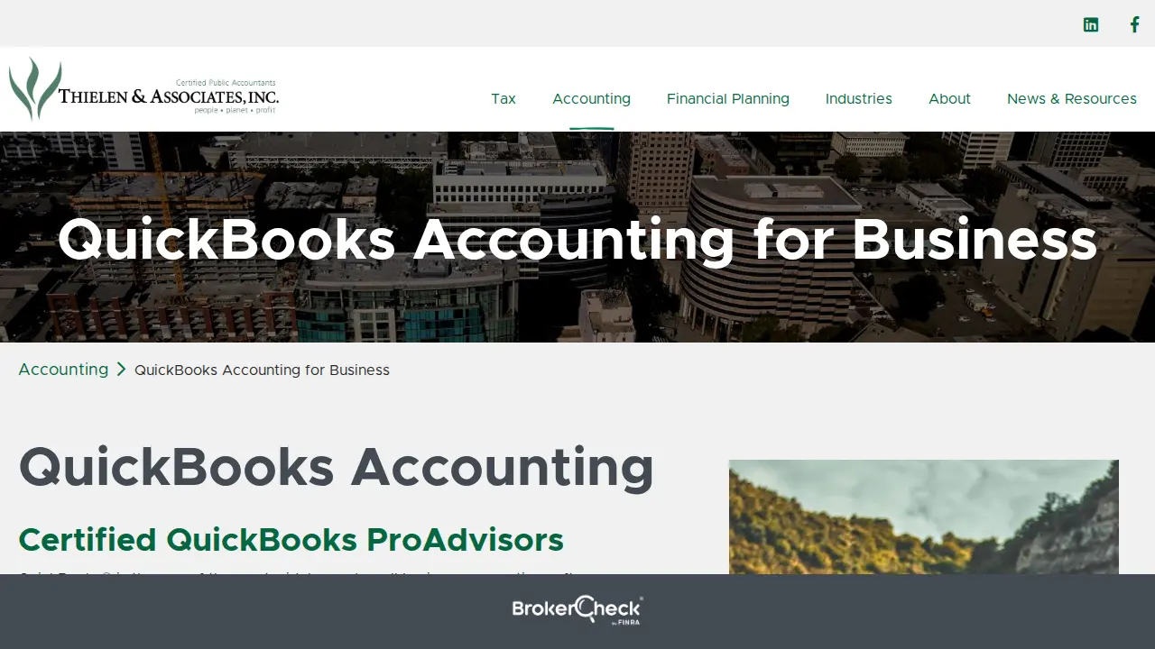 Thielen & Associates page