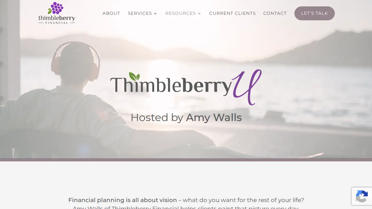 Thimbleberry Financial page