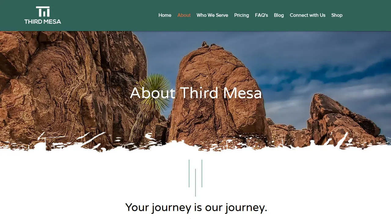 Third Mesa page