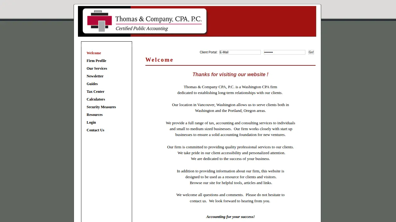 Thomas & Co PC: Thomas Darla CPA