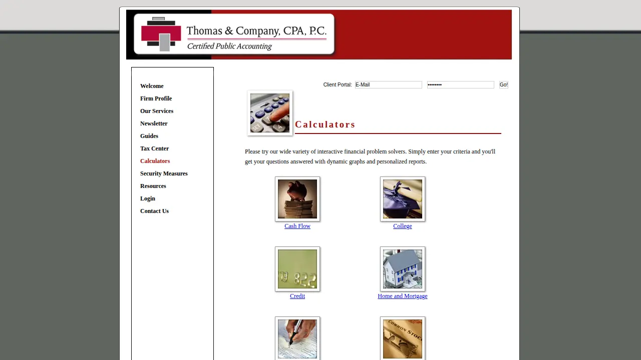 Thomas & Co PC: Thomas Darla CPA page