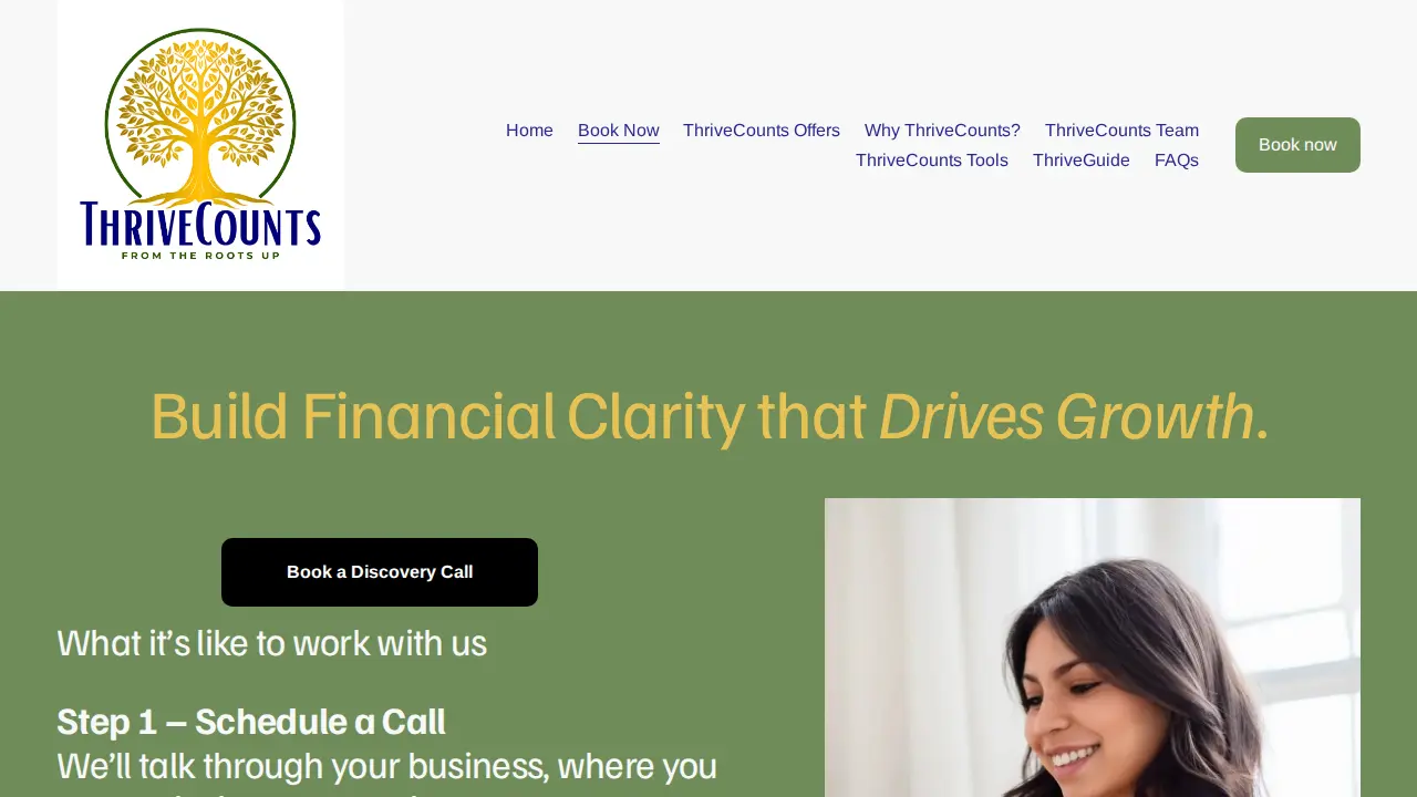 ThriveCounts page