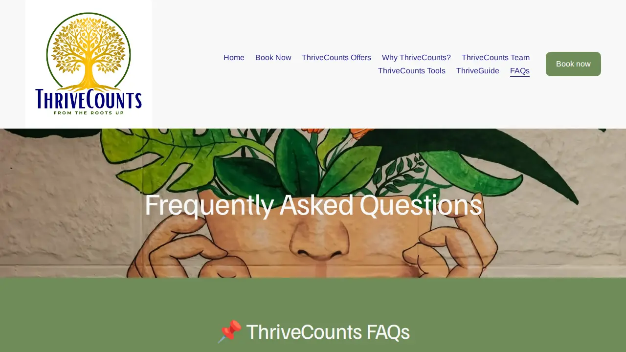 ThriveCounts page