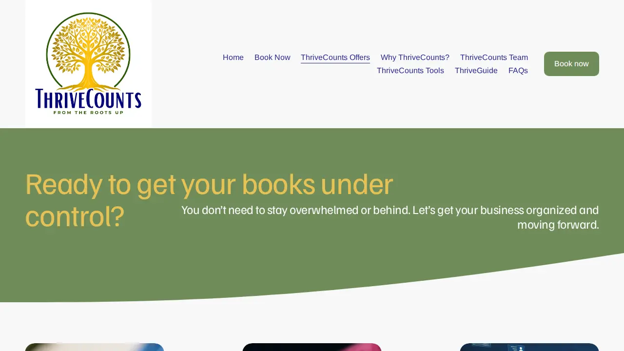 ThriveCounts page