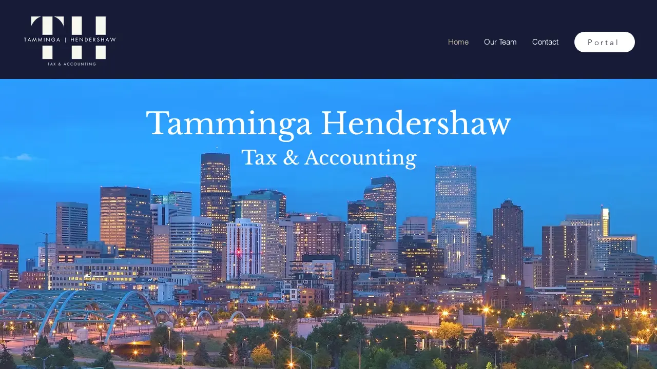 Tamminga Hendershaw Tax & Accounting page
